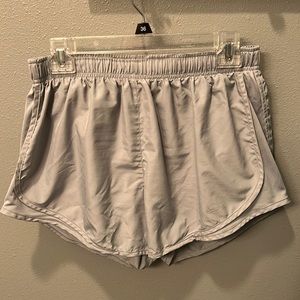gray women’s nike shorts